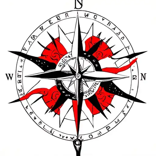 Compass Of The Yggdrasil Tree Made