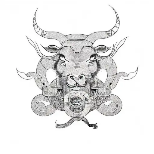 Chinese Zodiac Of Ox And Rat