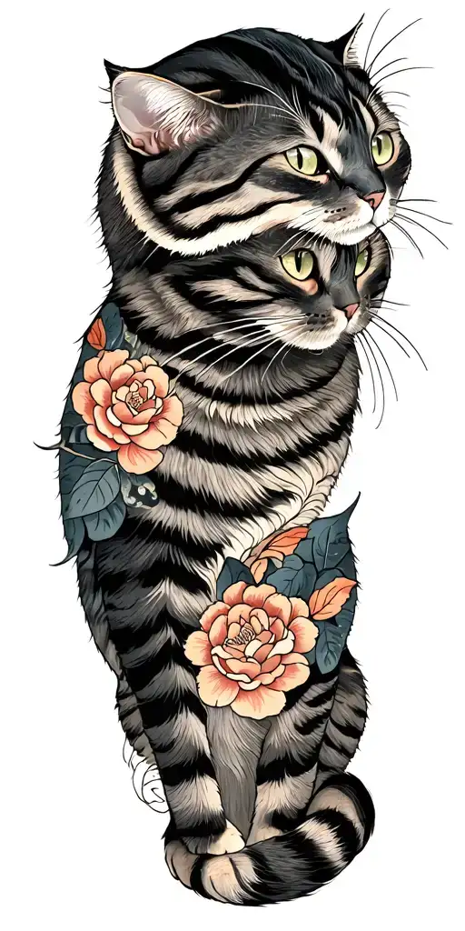 Gato And Floor And Sol And Casa