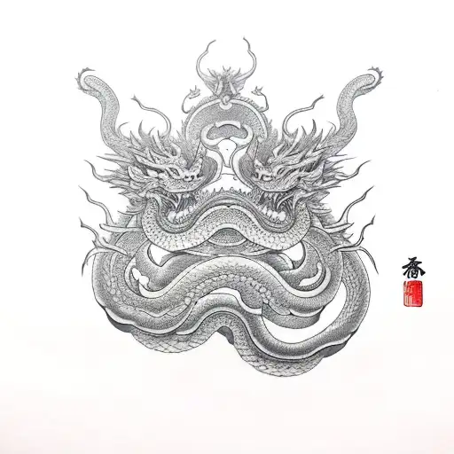 Grand Demon Snake Like Dragon