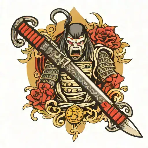 Katana Through The Heart