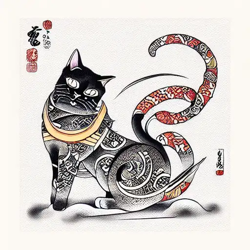 Cat Samurai