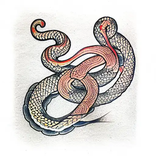 Abstracte Snake