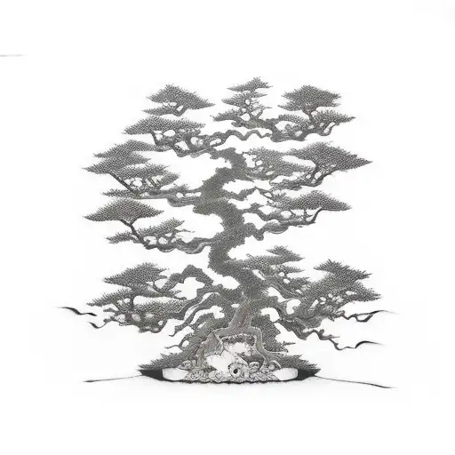 Bonsai Tree Made From A Dragon