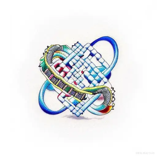 Dna Chain With Two Birth Dates