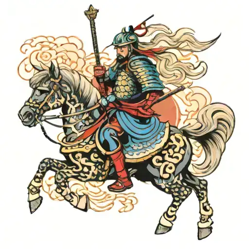 Georgian Knight Samurai Combination