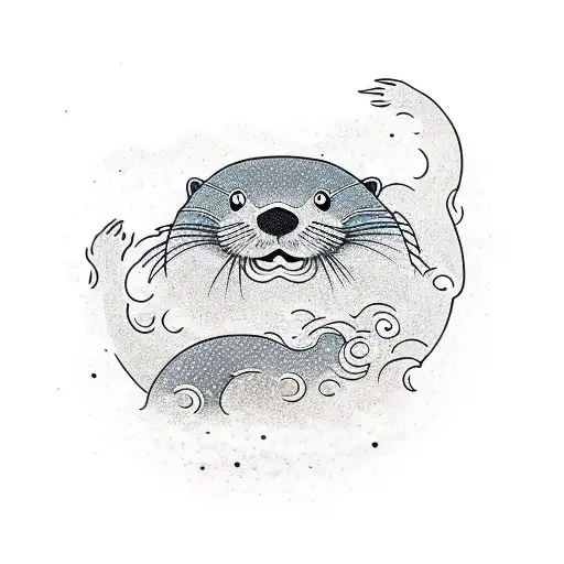 Japanese Otter Water Elements