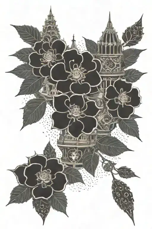 Plant Towers Tim Burton Sagrada