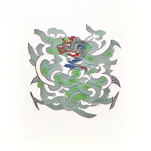 Vines Surrounding Sword