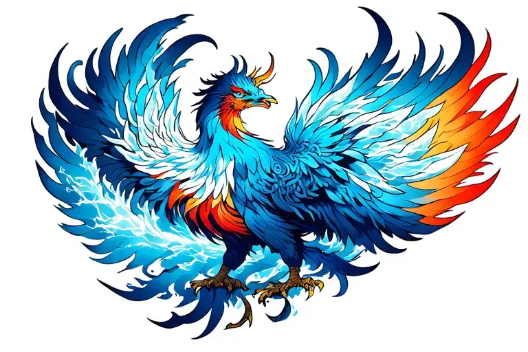 Phoenix In Fire And Ice