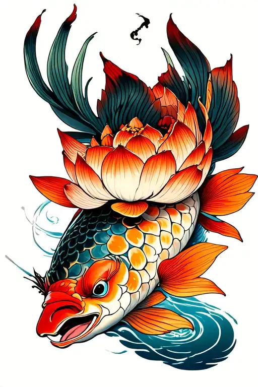 Samurai Lotus Carp
