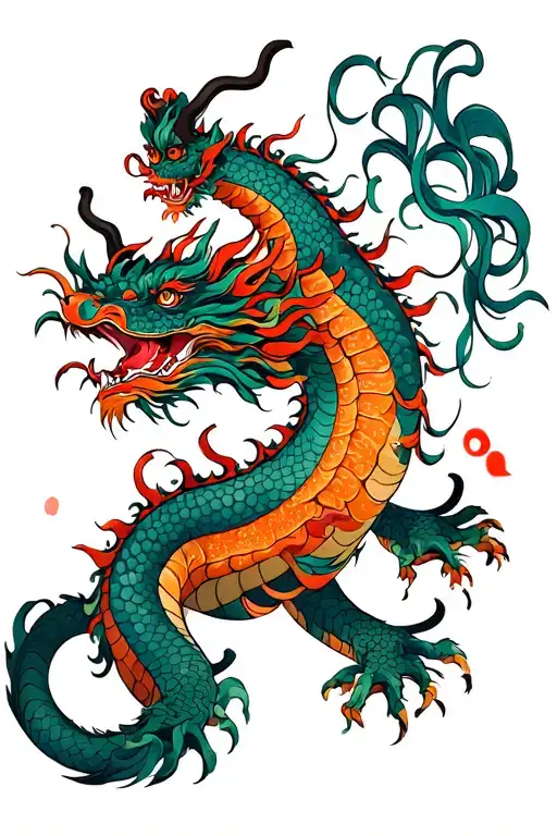 Wrapped Around Dragon