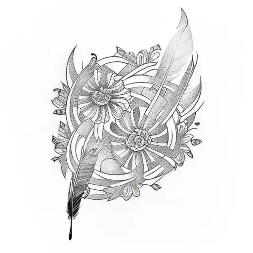 Feather Birdcages Flowers