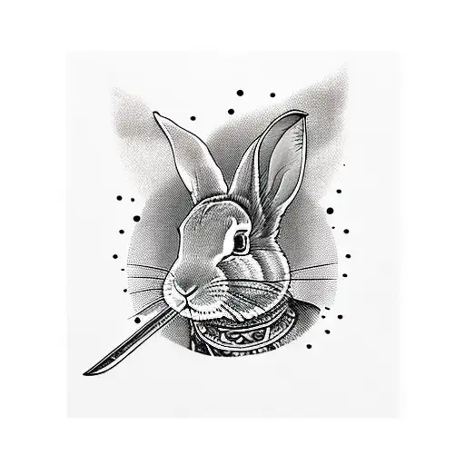 Rabbit With Sword