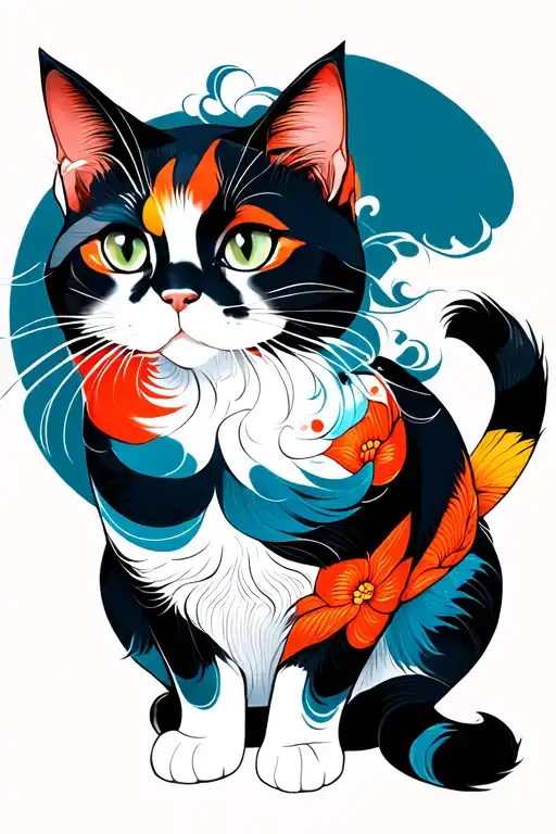 Tri Color Cat
