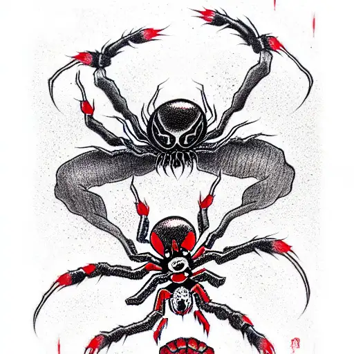 Spider Death Vampire Blood