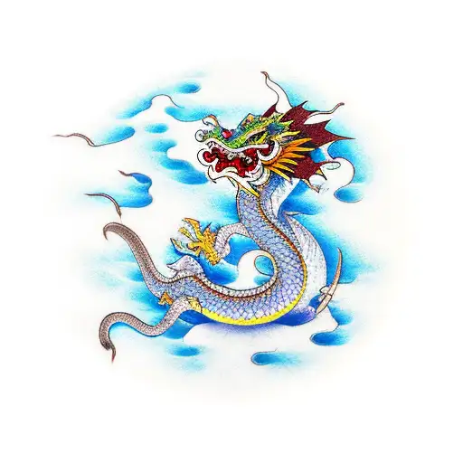 Chinese Dragonair Pokemon