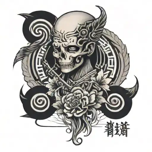 A Tattoo Inspired By The Psychology Field And Music