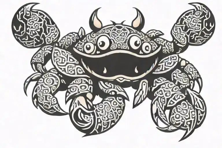 Viking Crab Tattoo Pokemon