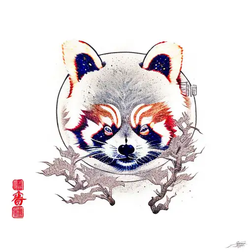 Space Will Red Panda