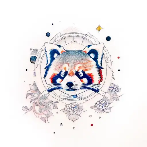 Space And Red Panda