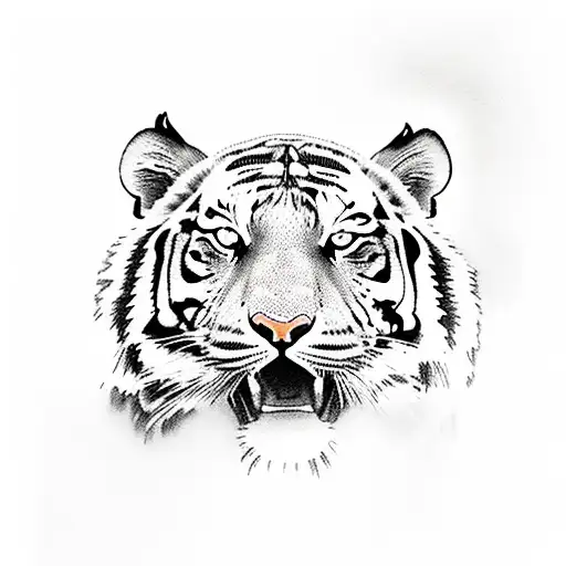 Tiger With Name Mayan