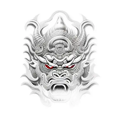 Male Oni Mask