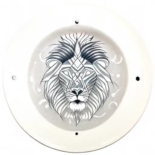 Weight Plate With And Lion