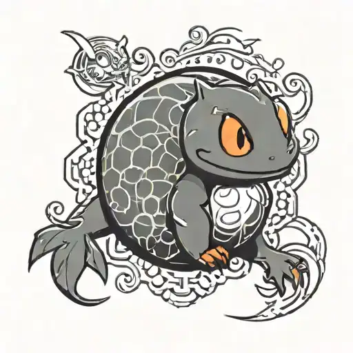 Charamander In Pokemon Ball