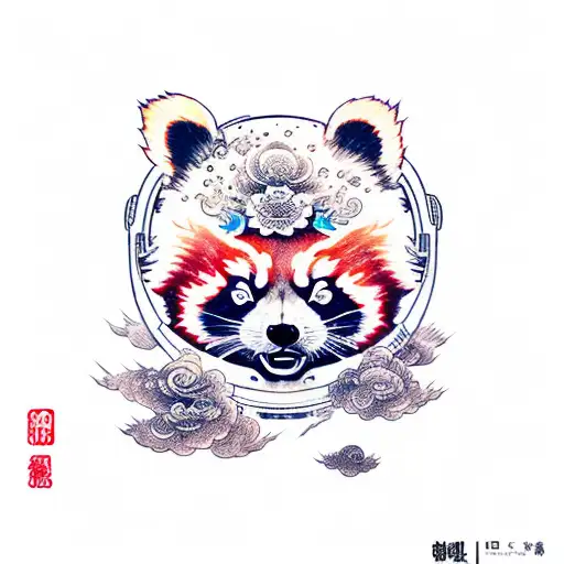 Space Will Red Panda