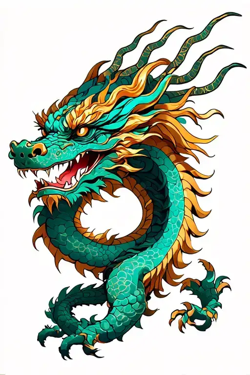 Bismuth Covered Dragon