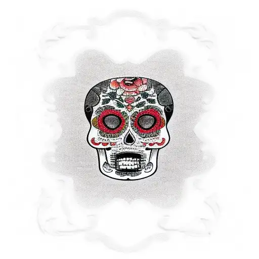 Day Of The Dead Face Music