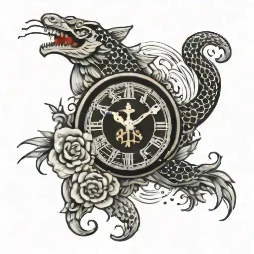 Tattoos That Represent Time Is Money