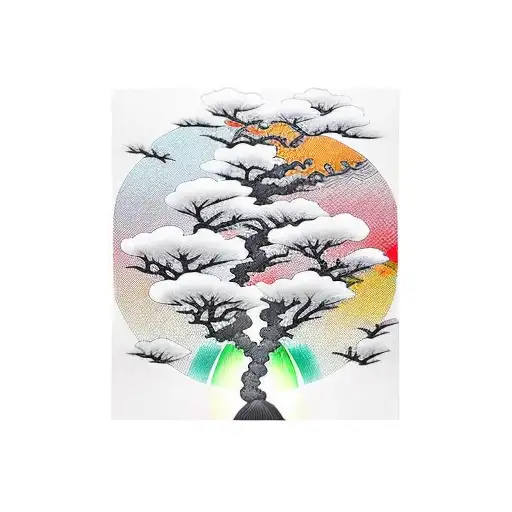 Connect Japanese Tree With Body Mind And Spirit