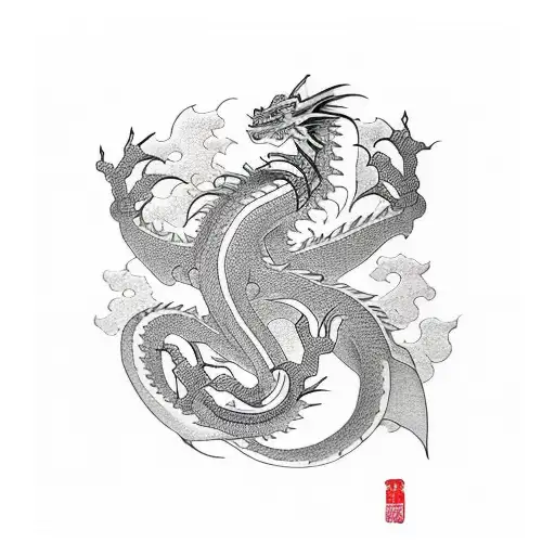 Dragon Pink Full Sleeve