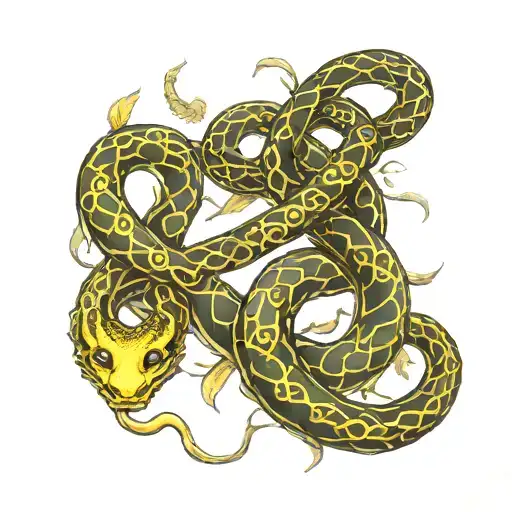 Snakes And Dna Double Helix