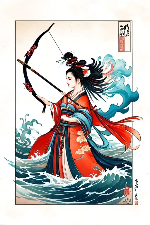 Japanese Water Smoke Archery