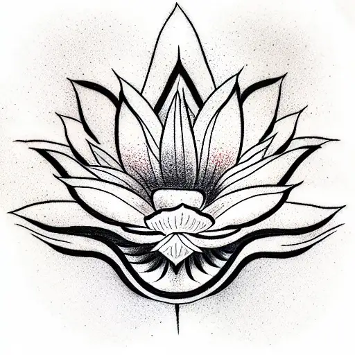 Shrine Sunset Lotus Flower