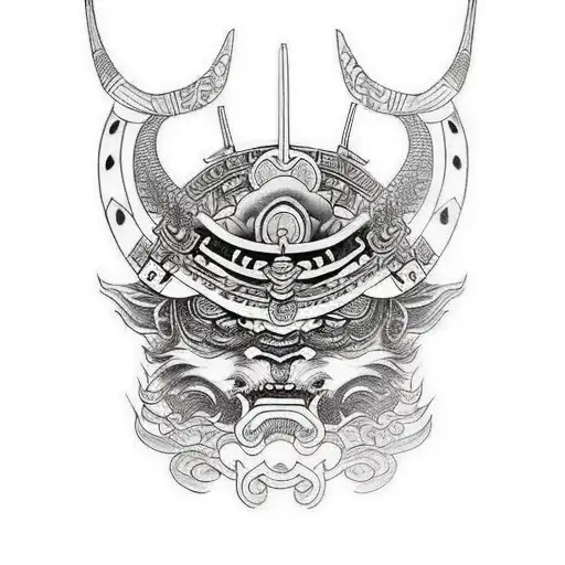 Samurai Theme Full Sleeve