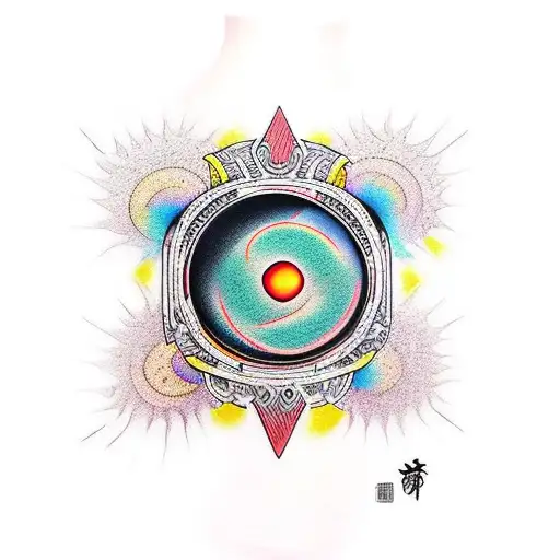 Sunset With A Blackhole