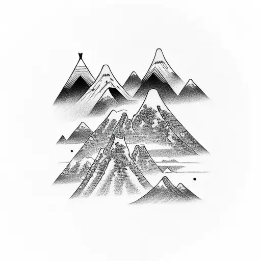 Mountain With Quotes