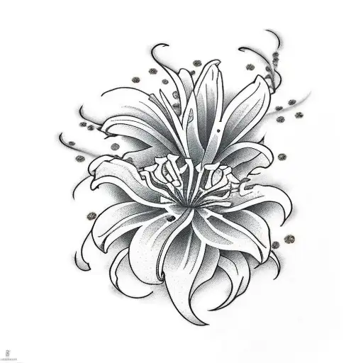 Carnation And Spyder Lily