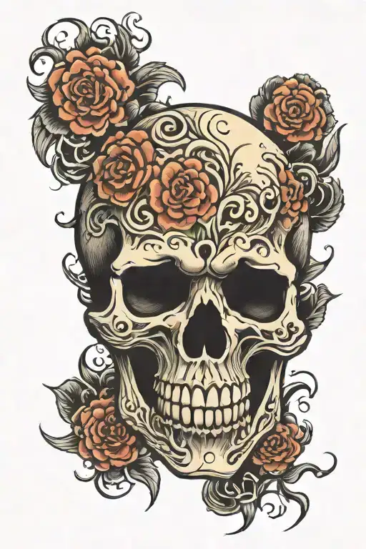 Rock Skull