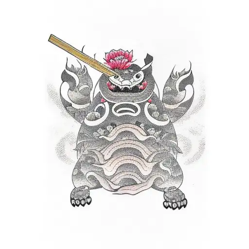 Yokai Under Prairie Rose