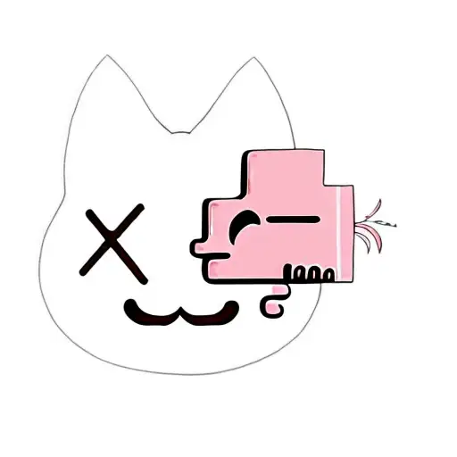 A Cat With A Pink Eye