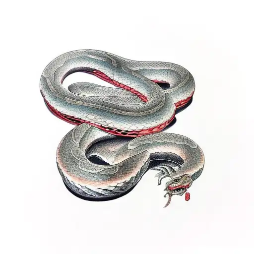 Snake Skinless With Bones Out