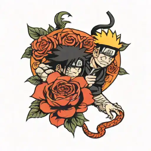 Naruto And Rose