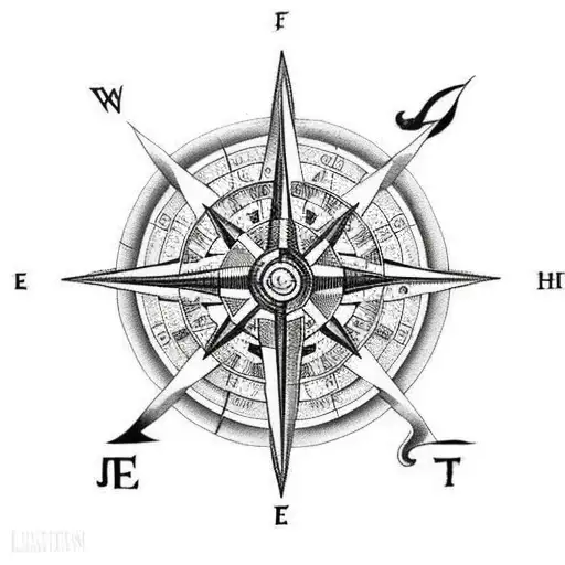 Poseidon With Compass