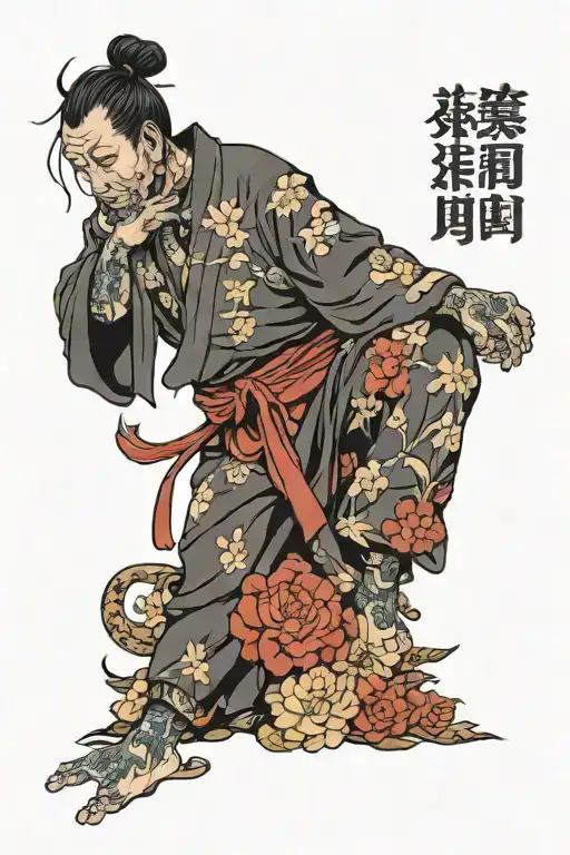 Unique Dark Lonely Man