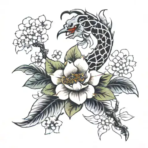 Plant Tattooed On The Arm